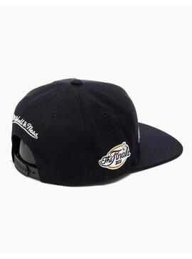 GORRA MITCHELL LAKERS NEGRO