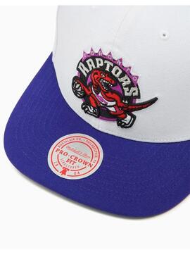 GORRA MITCHELL TORONTO RAPTORS BLANCO