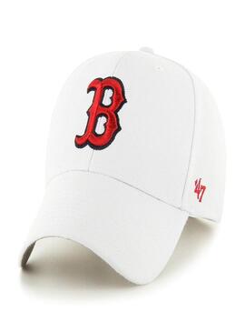 GORRA BRAND47 BOSTON RED SOX BLANCO ROJO