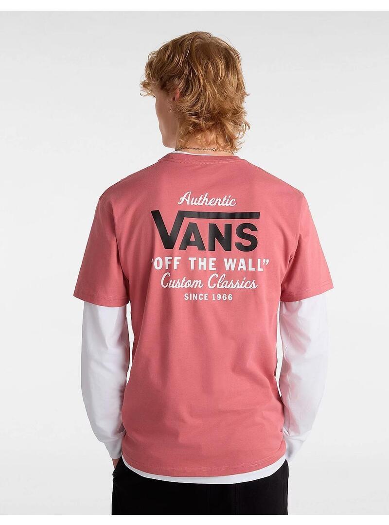 Camiseta Vans Holder Calssic Rose