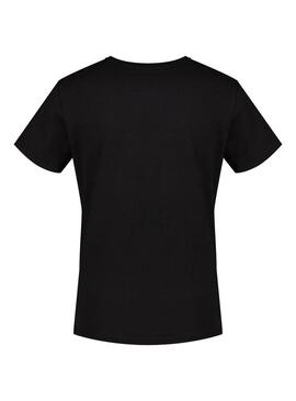 Camiseta Levi´s W Negra Flor