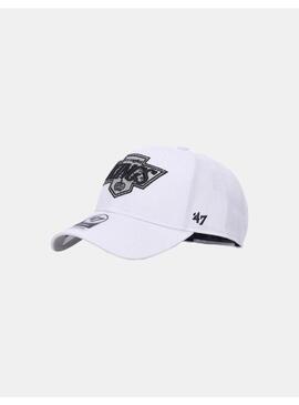 Gorra 47 Brands Trucker LA Kings Blanca