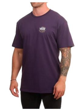 Camiseta Vans Holder St Classic Morado