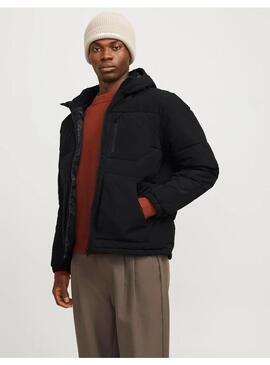 Cazadora JJ Otto Puffer Negro