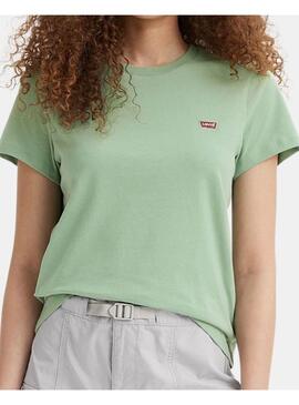 Camiseta levi´s chica 39185 verde