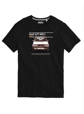 Camiseta Amen Golf GTI Negra