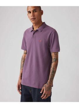 Polo Levi´s Lila Pique