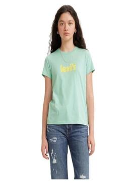 Camiseta W Levi´s Logo Amarillo2051