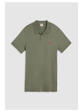 Polo Levi´s verde Pique