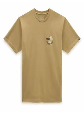 Camiseta Vans Mini Dual Palm Antilope