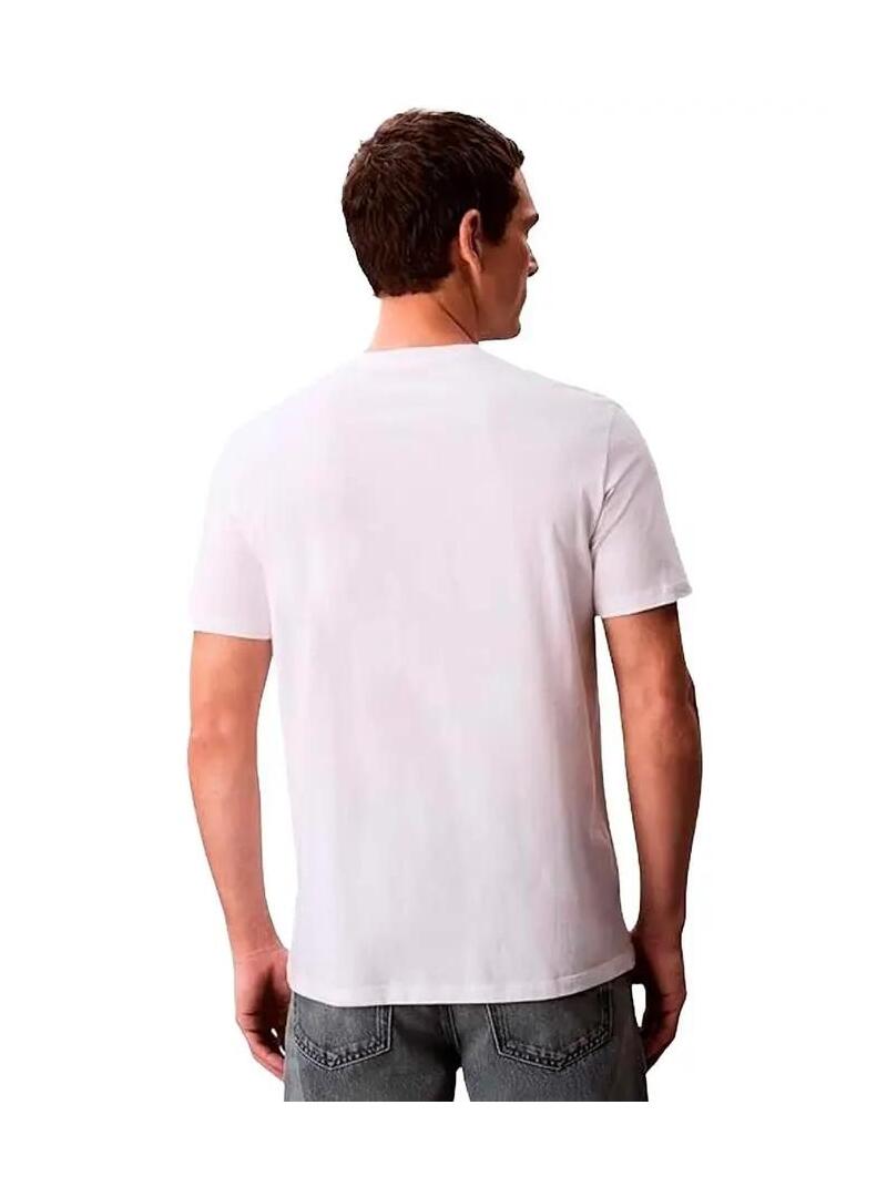 Camiseta Ck Redbox Graphic  Blanco