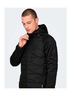 Cazadora Only Lan Negro