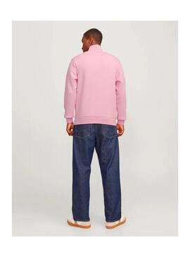 Sudadera JJ  Zip Vesterbro Rosa