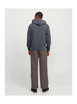 Sudadera JJ Echarge Capucha Gris