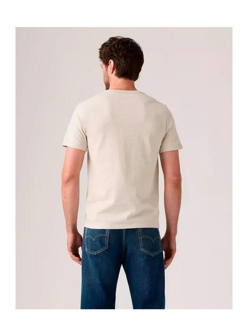 Camiseta Levis 56605 0282 Gris Jaspeado