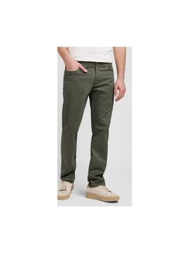 Vaquero Lee Slim Gabardina Verde