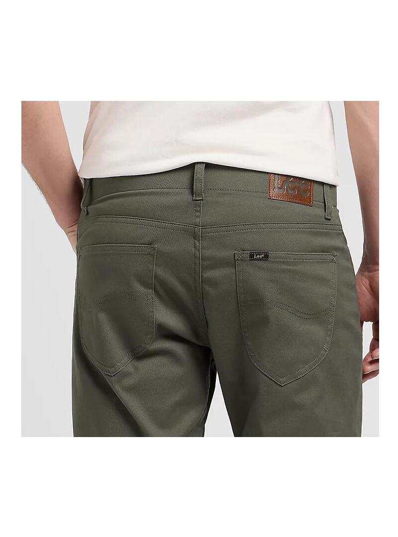 Vaquero Lee Slim Gabardina Verde