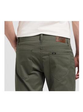 Vaquero Lee Slim Gabardina Verde