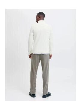 Jersey JJ Pannel 1/2 Zip Cloud Dancer