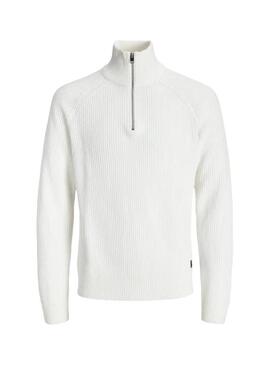 Jersey JJ Pannel 1/2 Zip Cloud Dancer
