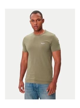 Camiseta Pepe Logo P Verde Militar