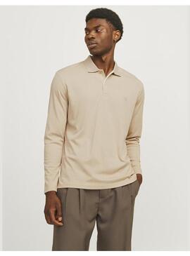 Polo JJ Crodney M/L Beige