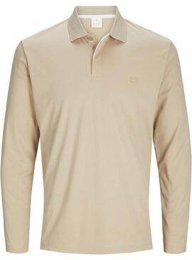 Polo JJ Crodney M/L Beige