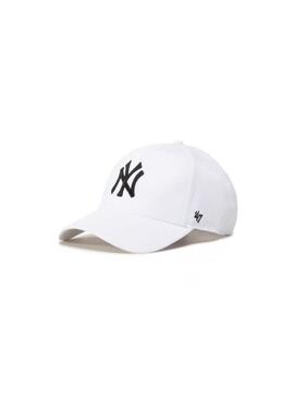 Gorra 47 Brand NY Blanco/Negro