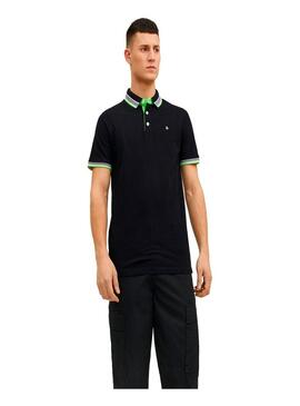 Polo JJ Paulos Black Neon