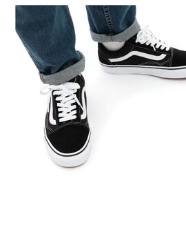 Calzado Vans Old Skool Negra Blanco