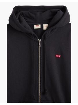 Sudadera W Cremallera Levi´s Negra