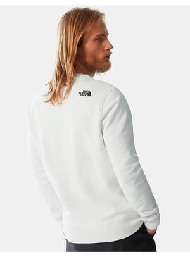 Sudadera The North Face Drew Peak Crew Blanco