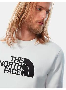 Sudadera The North Face Drew Peak Crew Blanco