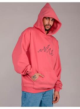Sudadera Grimey Snow Fox Coral
