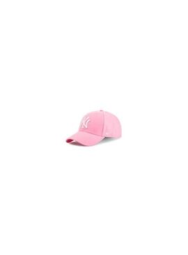 Gorra 47 Brand NY rosa