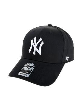 Gorra 47 Brand NY Negra/Blanco