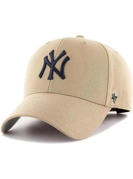 Gorra 47 Brand NY Beige
